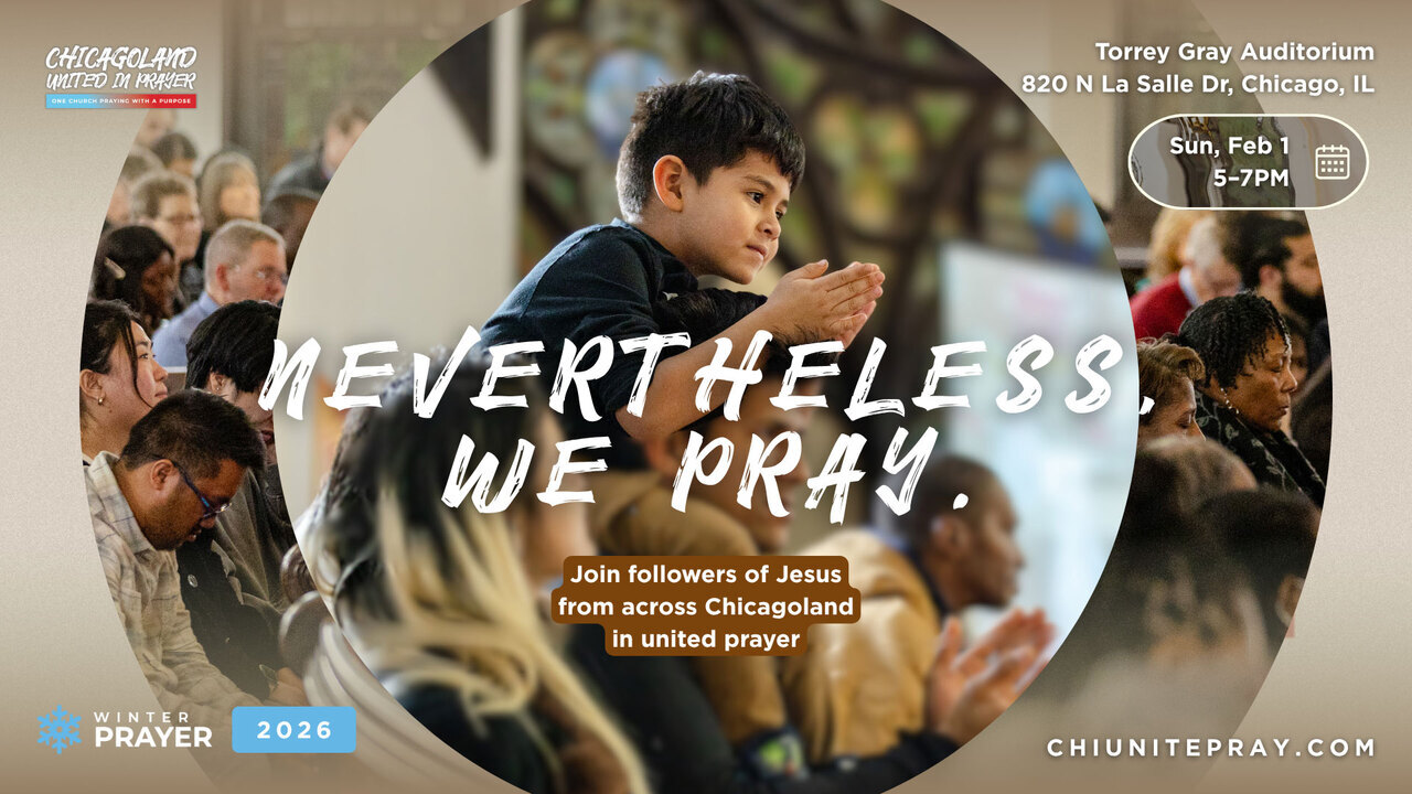 Support Chicagoland United in Prayer 2026 logo