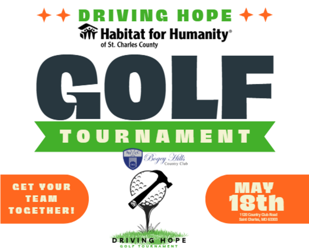 Driving Hope Golf Tournament logo