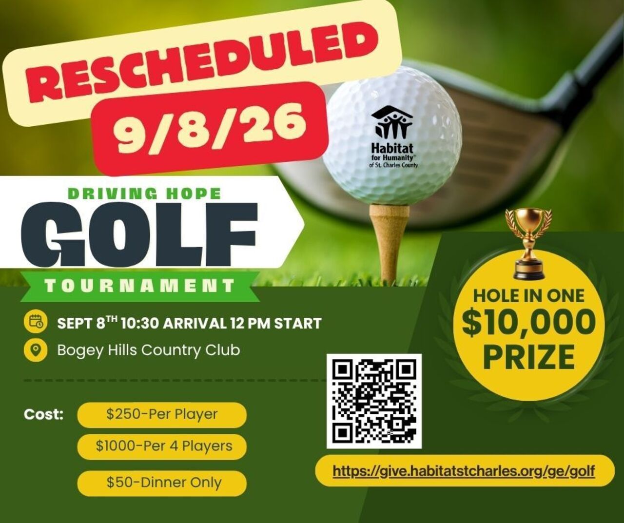Driving Hope Golf Tournament logo