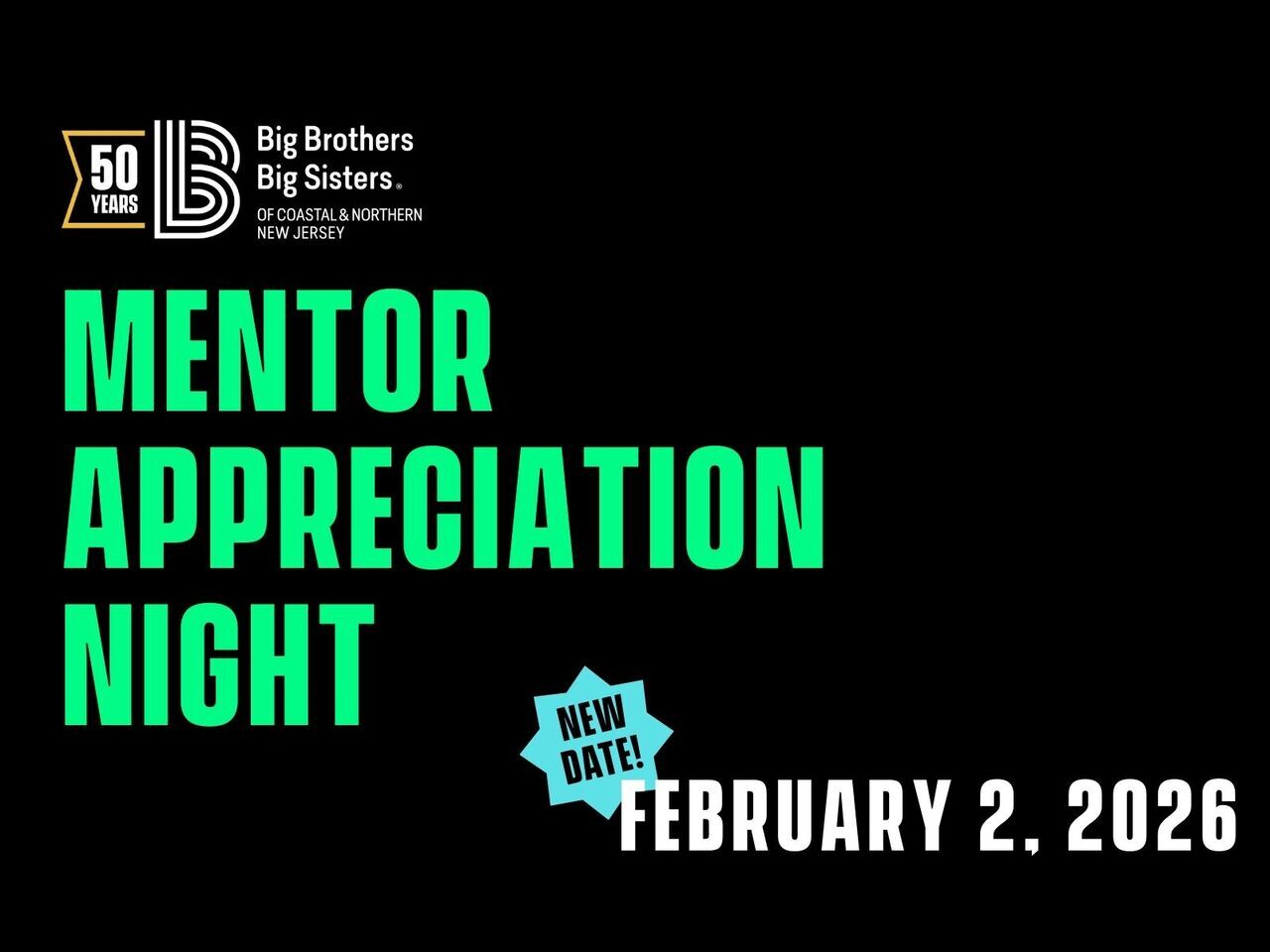 2026 Mentor Appreciation Event logo