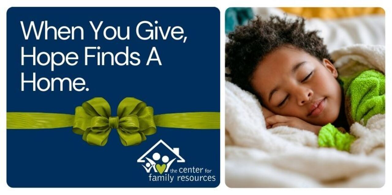 When You Give, Hope Finds A Home logo