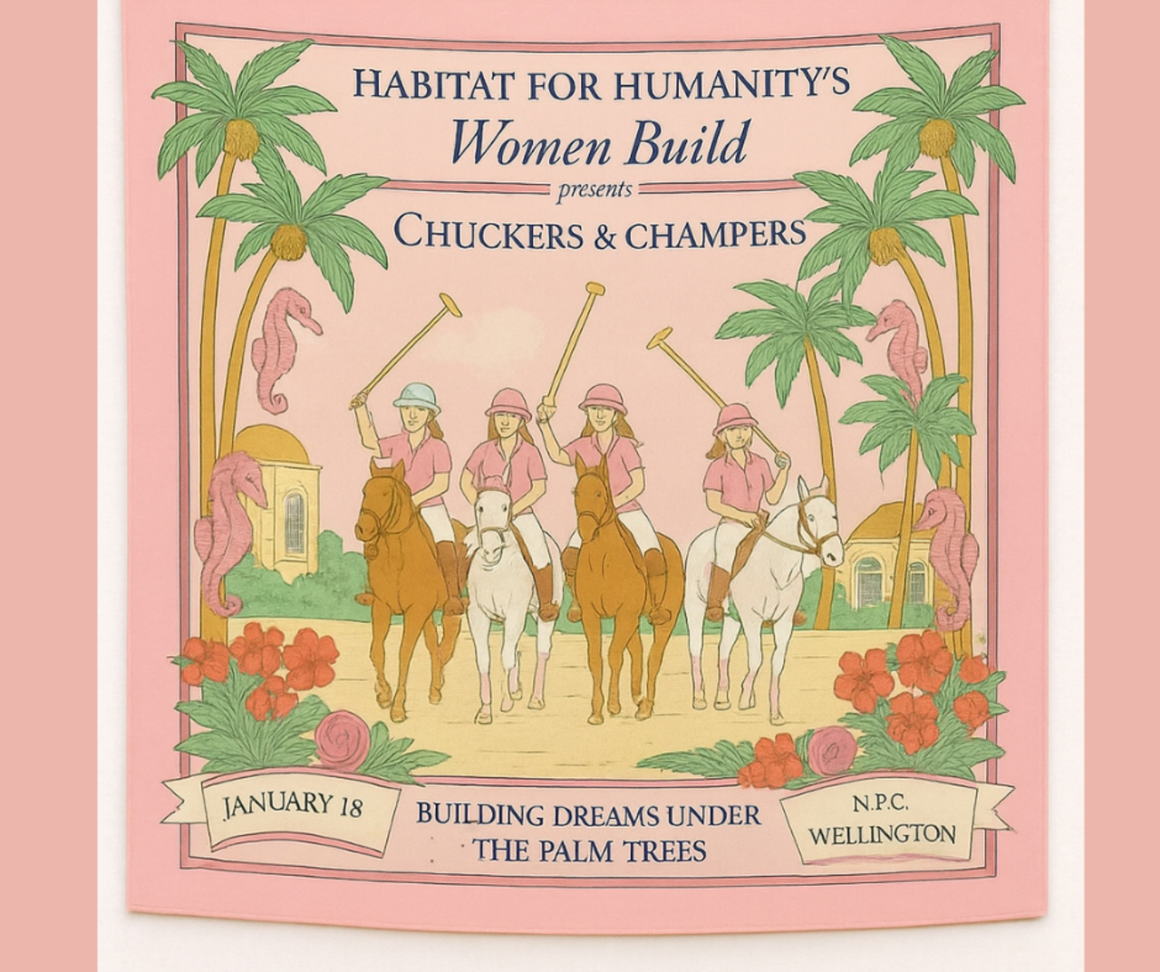 Women Build - Polo Tailgate Fundraiser logo