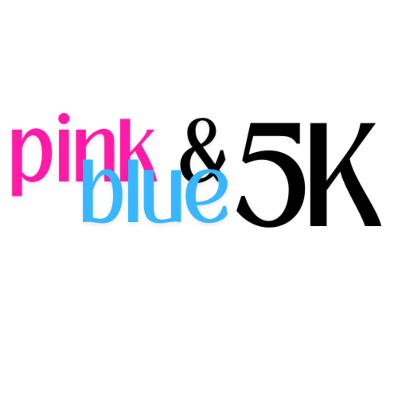 2026 Pink & Blue 5K logo