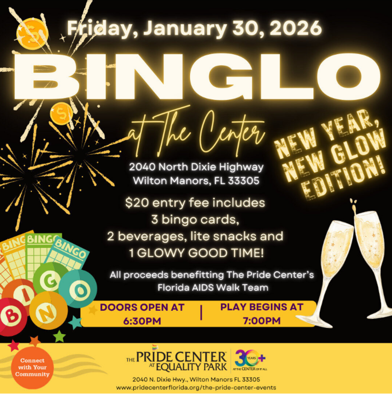 Binglo at The Center Florida logo