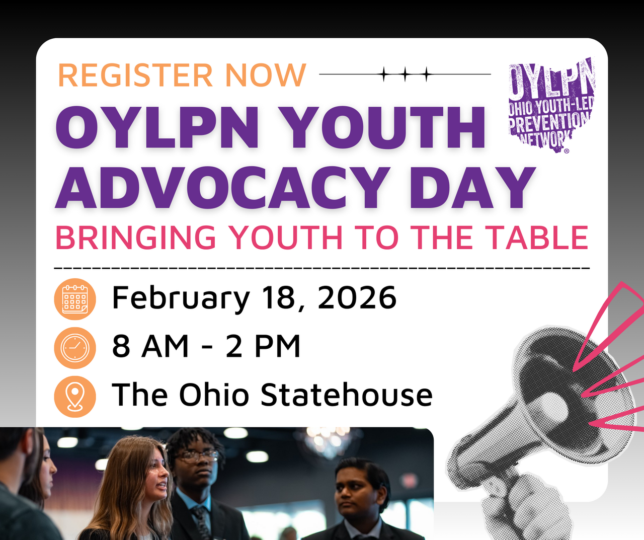 OYLPN Youth Advocacy Day logo