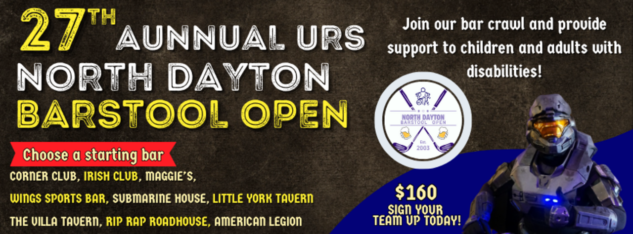27th Annual URS North Dayton Barstool logo