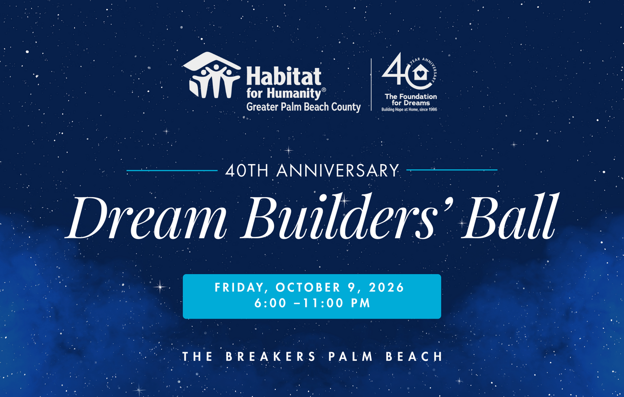 40th Anniversary Dream Builders' Ball logo