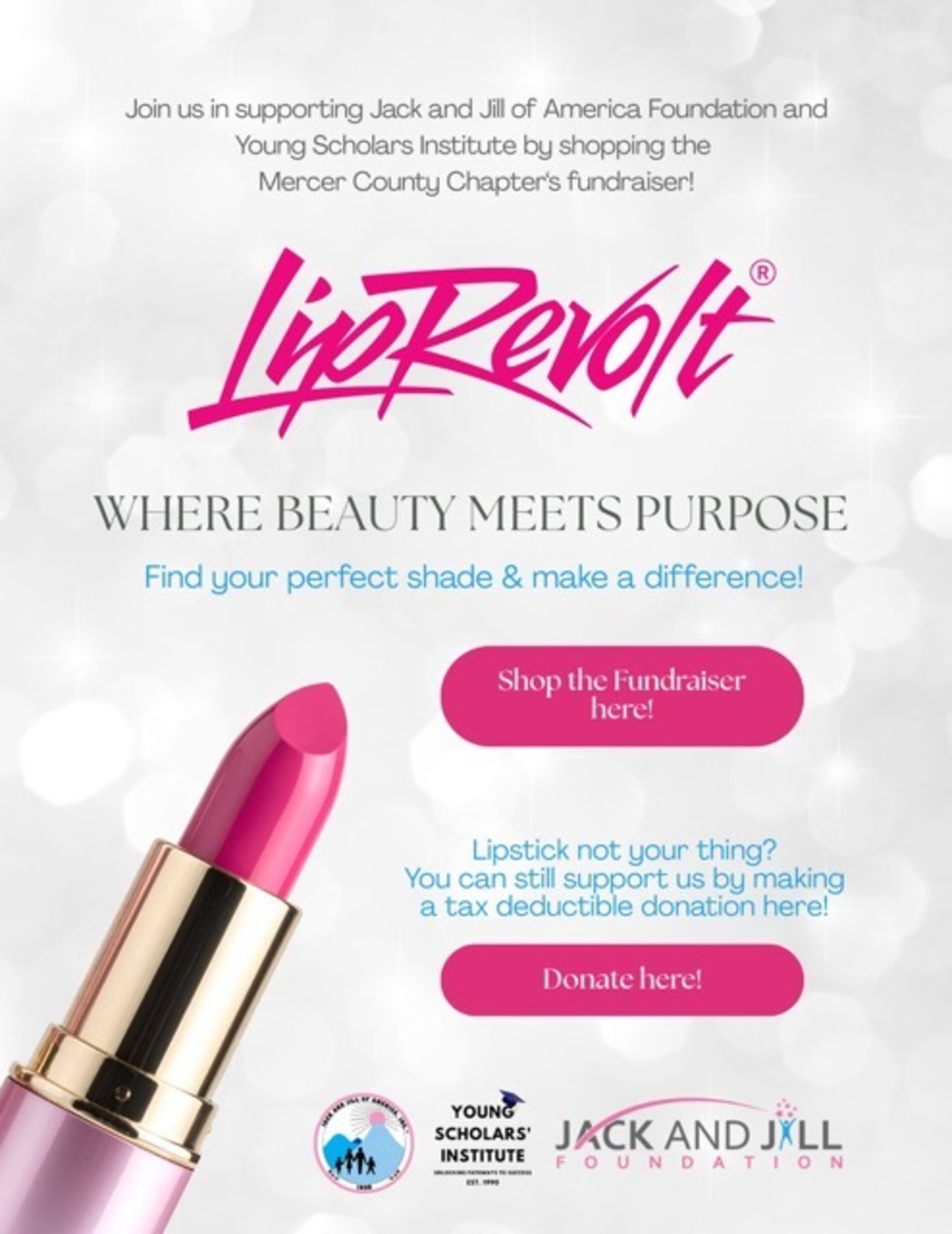 LipRevolt Fundraiser logo