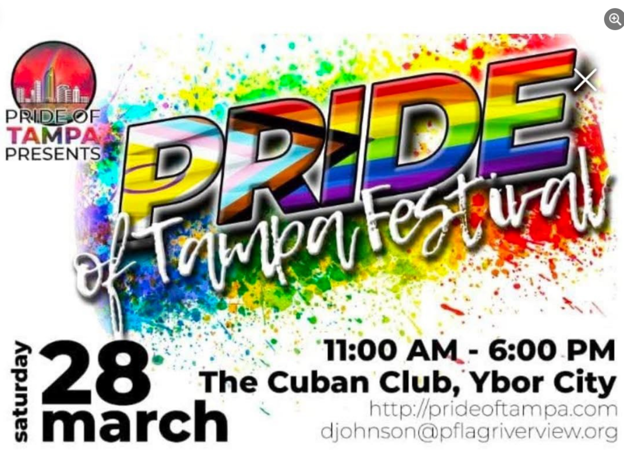 Pride of Tampa 2026 Florida logo