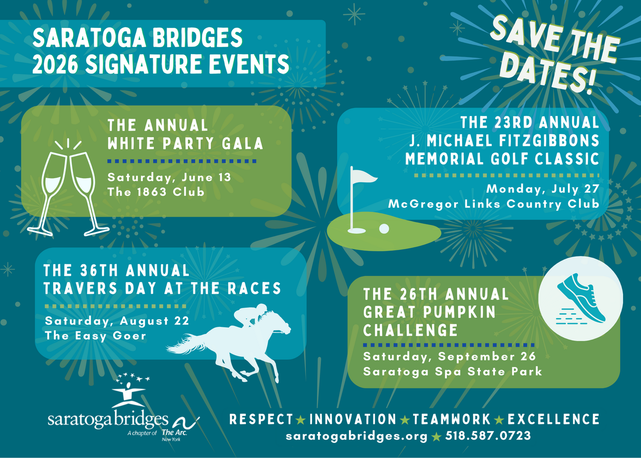 Saratoga Bridges 2026 Signature Events logo