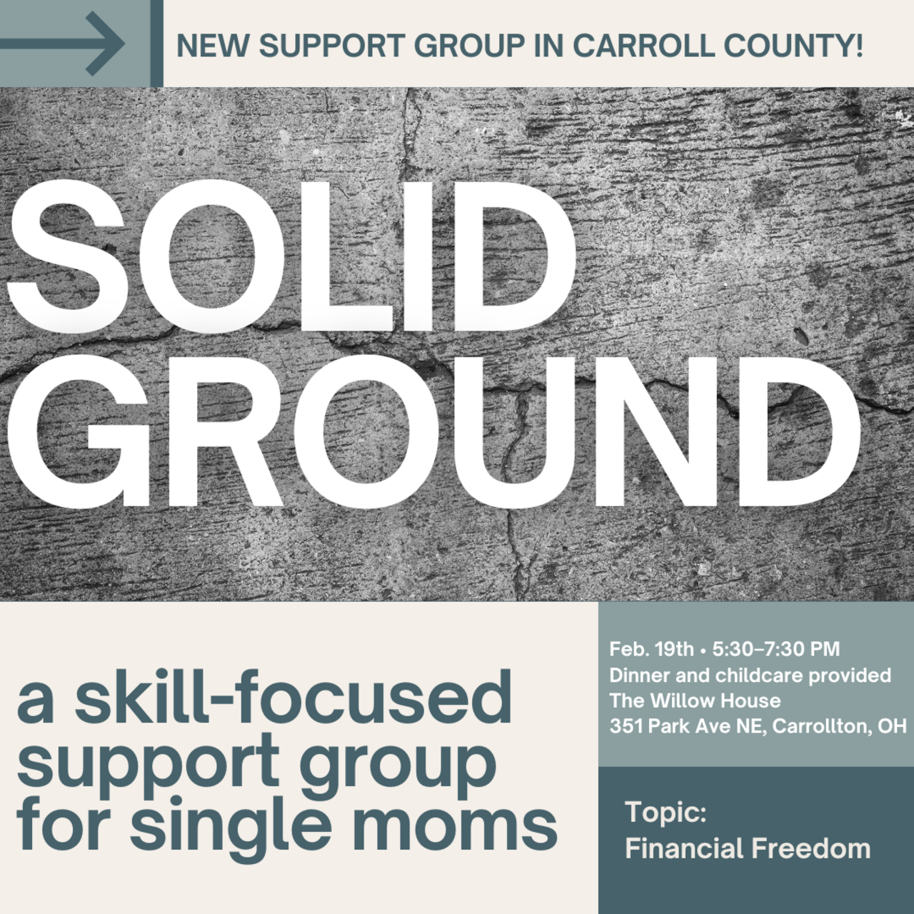 Solid Ground February Group logo