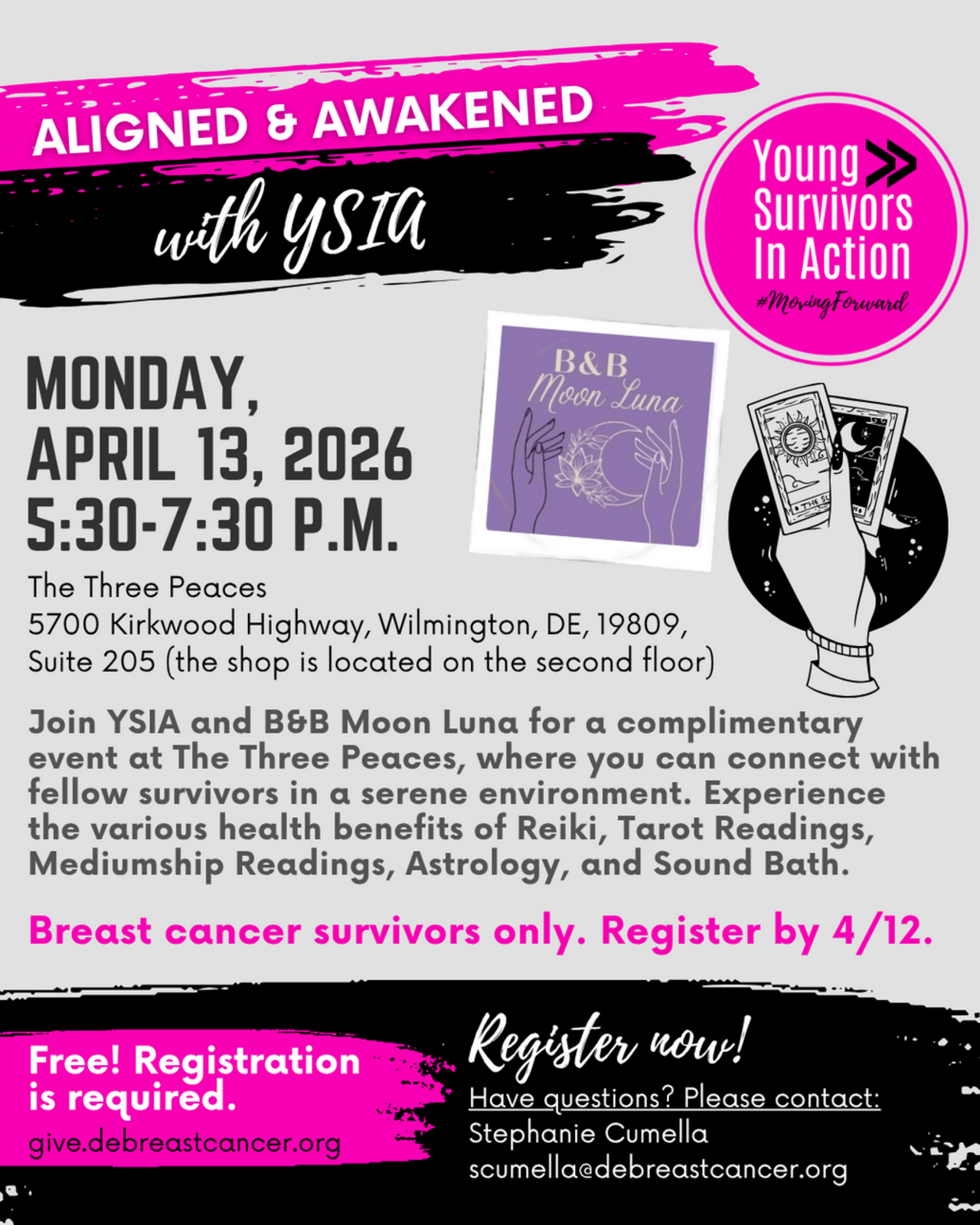 Aligned & Awakened with YSIA logo