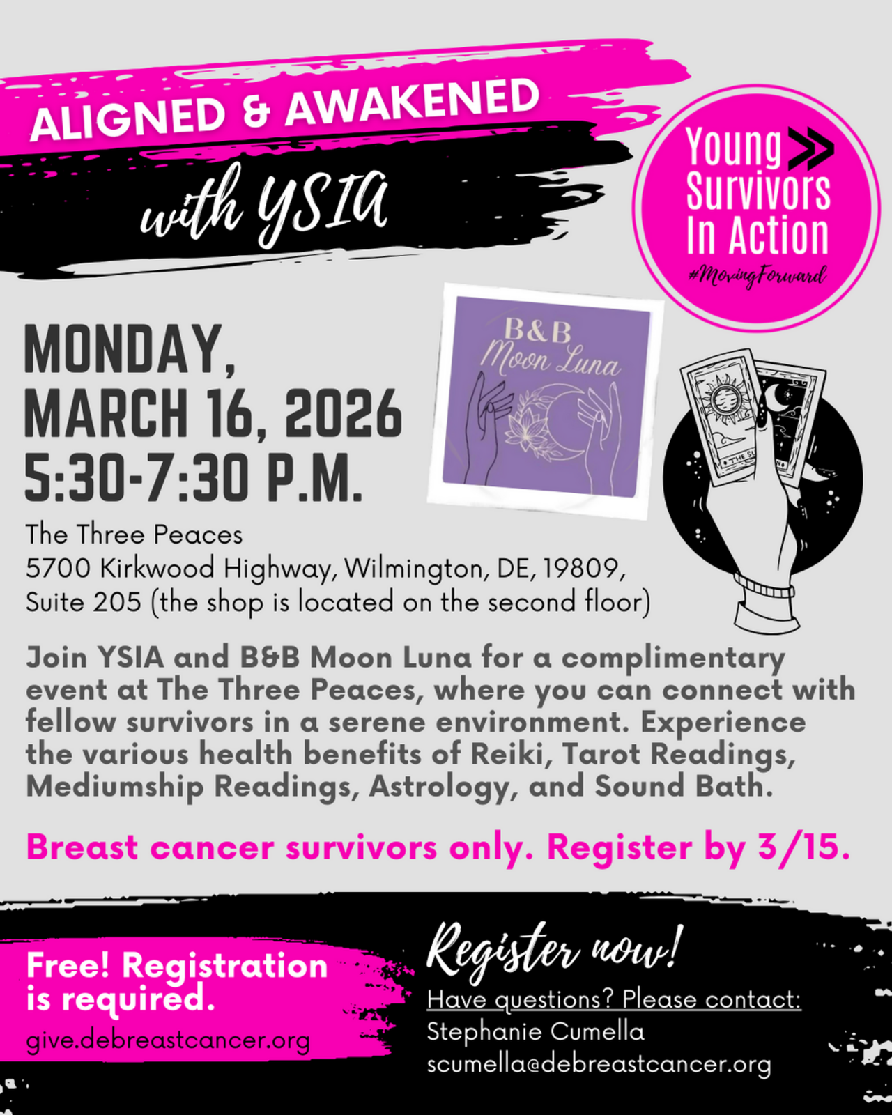 Aligned & Awakened with YSIA logo