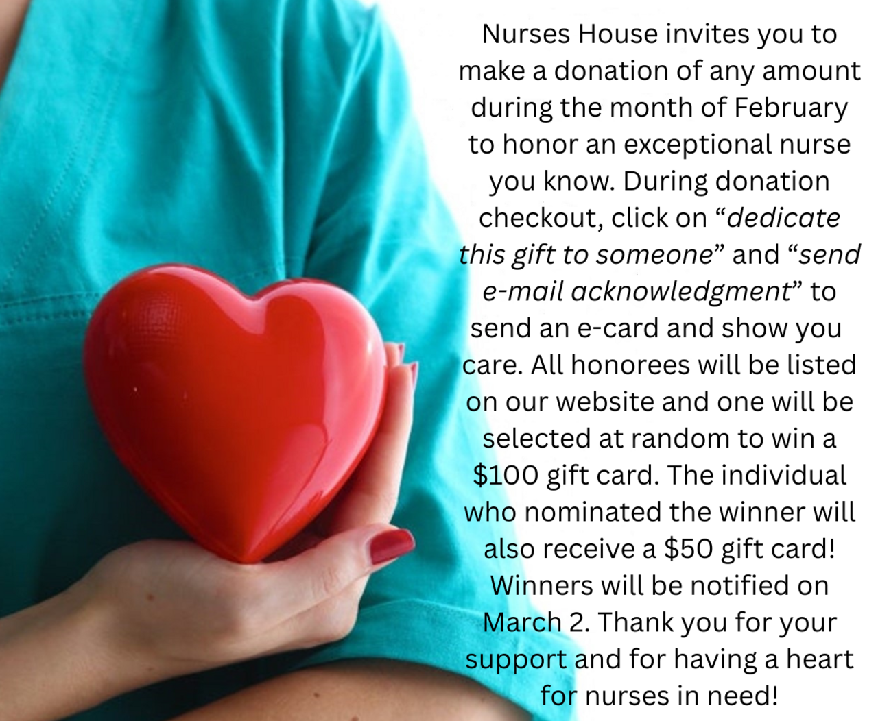 Have a Heart for Nurses in Need logo