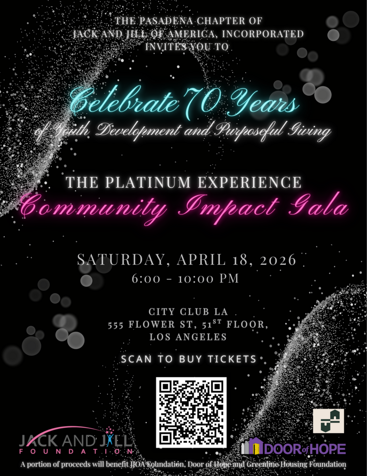 Pasadena Chapter Community Impact Gala logo