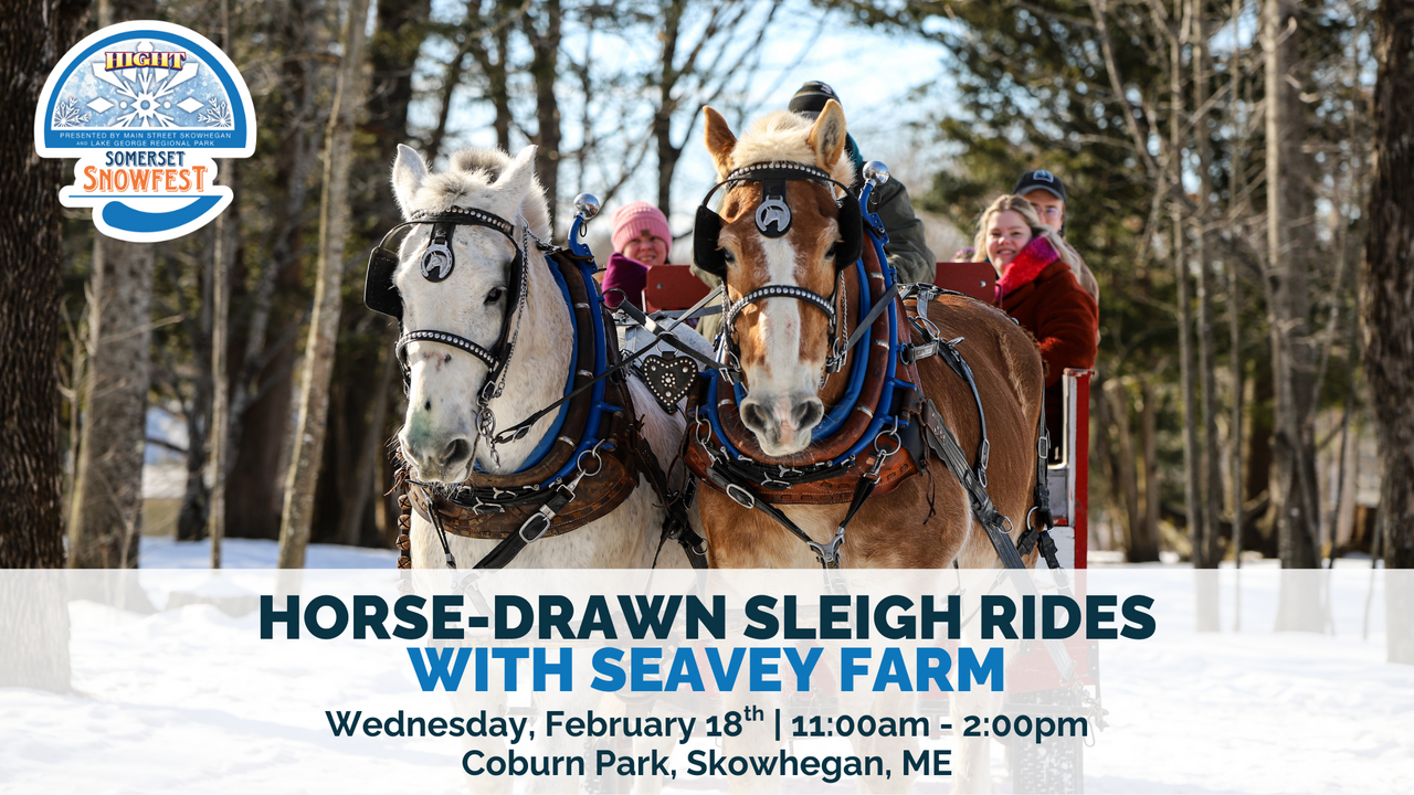 Sleigh Rides with Seavey Farm @ Coburn Park logo