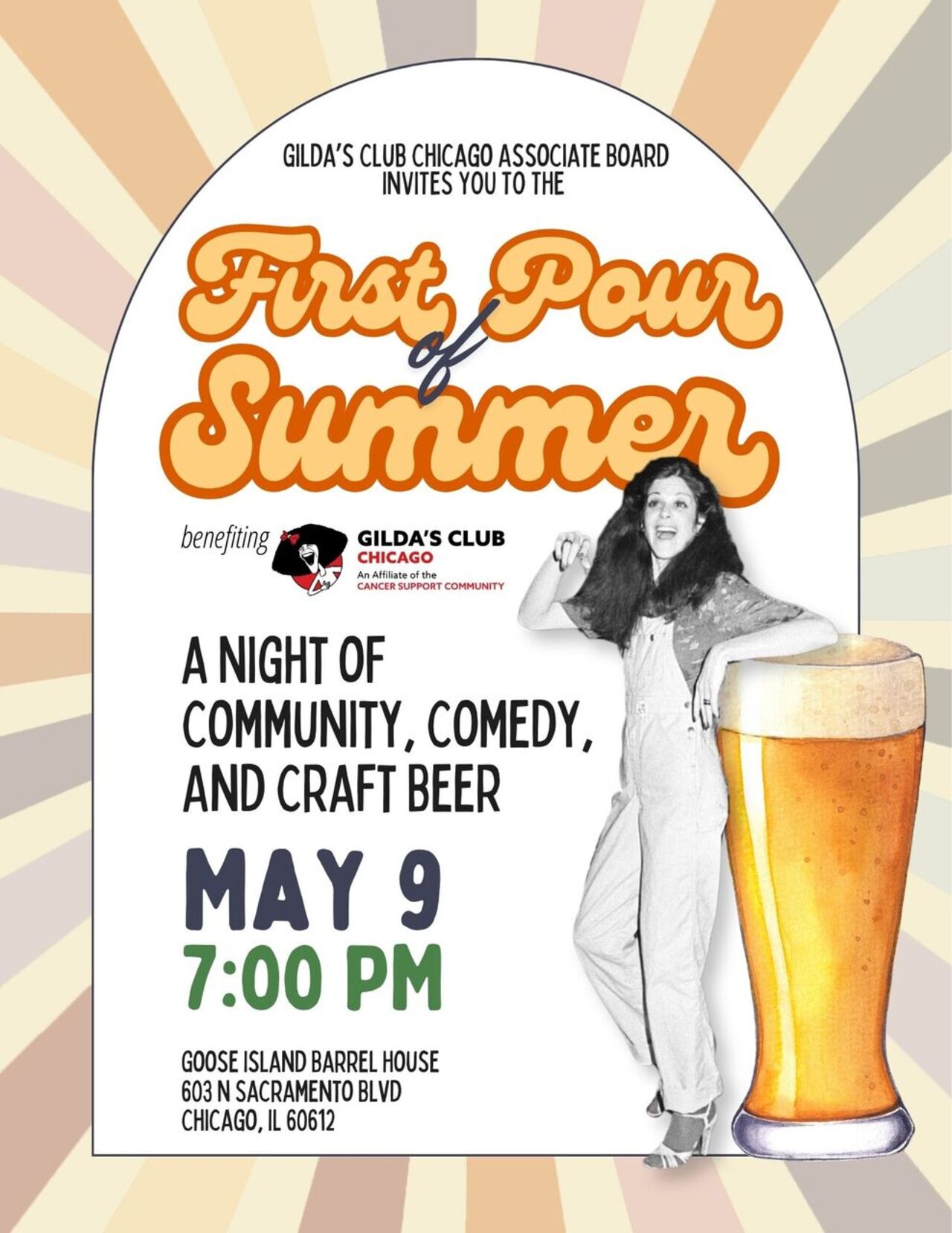 First Pour of Summer logo