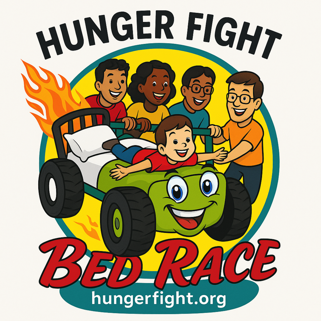 RF-SMART Bed Race Fundraiser logo