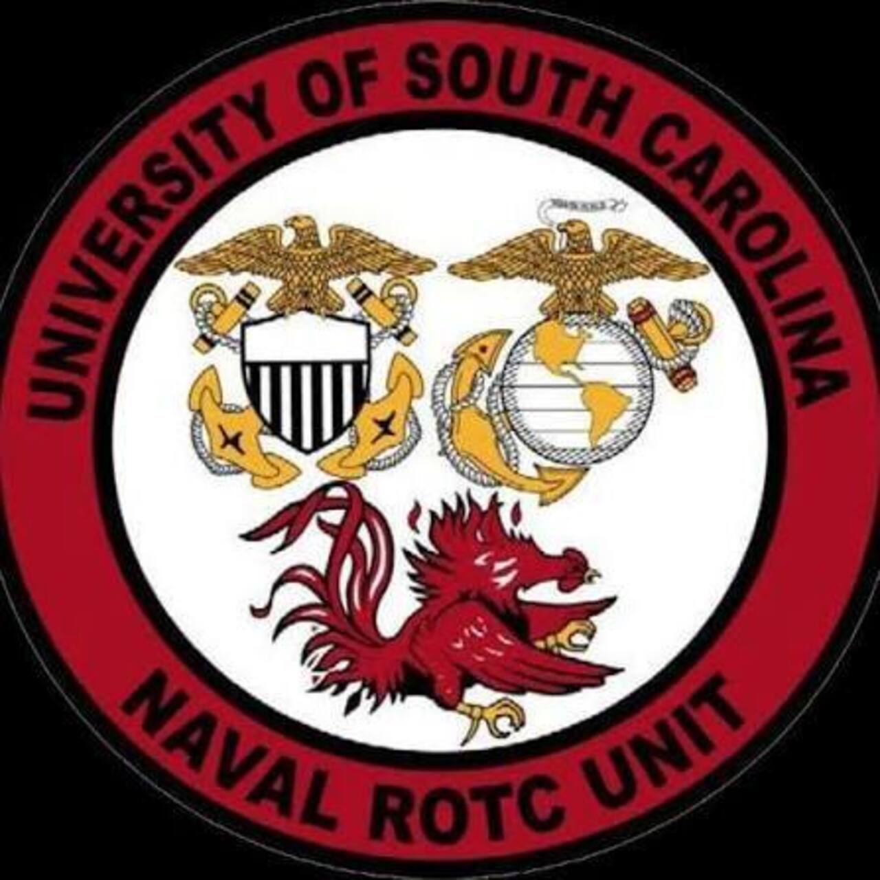 Harvest Hope Food Drive: Alpha Company Gamecock Battalion | USC NROTC logo