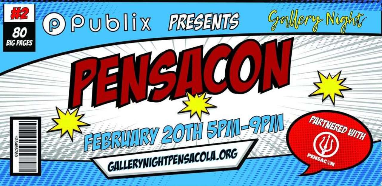 Florida - Gallery Night: A Pensacon Gallery Night logo