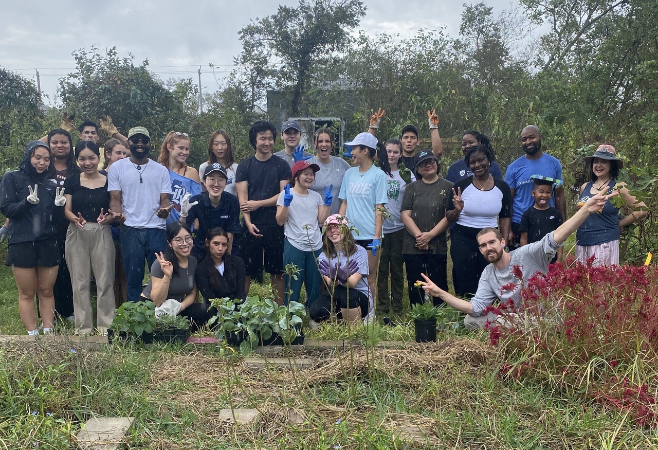 Permaculture Happy Place Community Garden Service Day logo