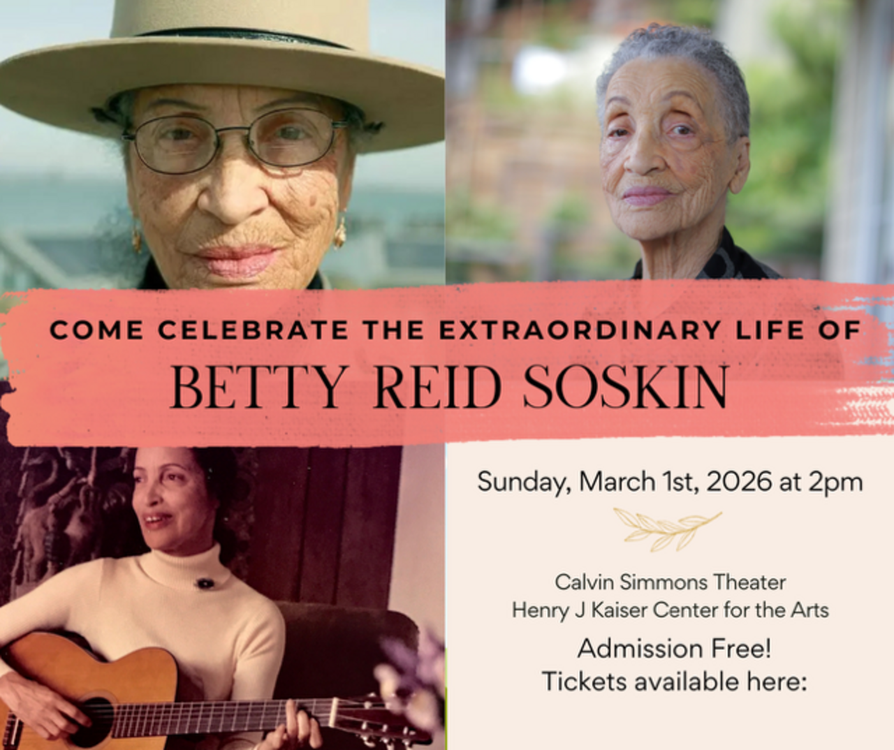 Betty Reid Soskin Celebration Fund logo