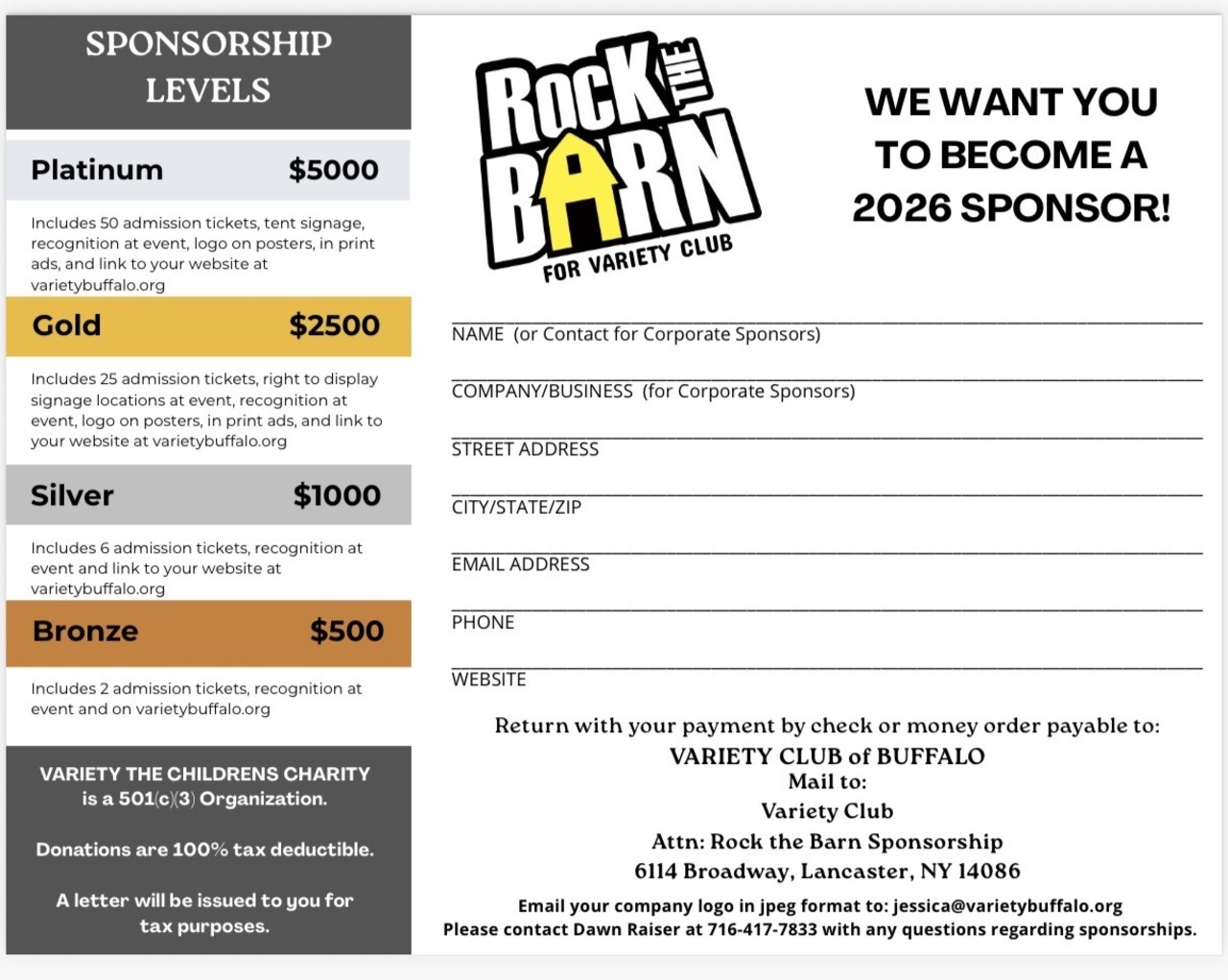 Rock The Barn 2026 logo