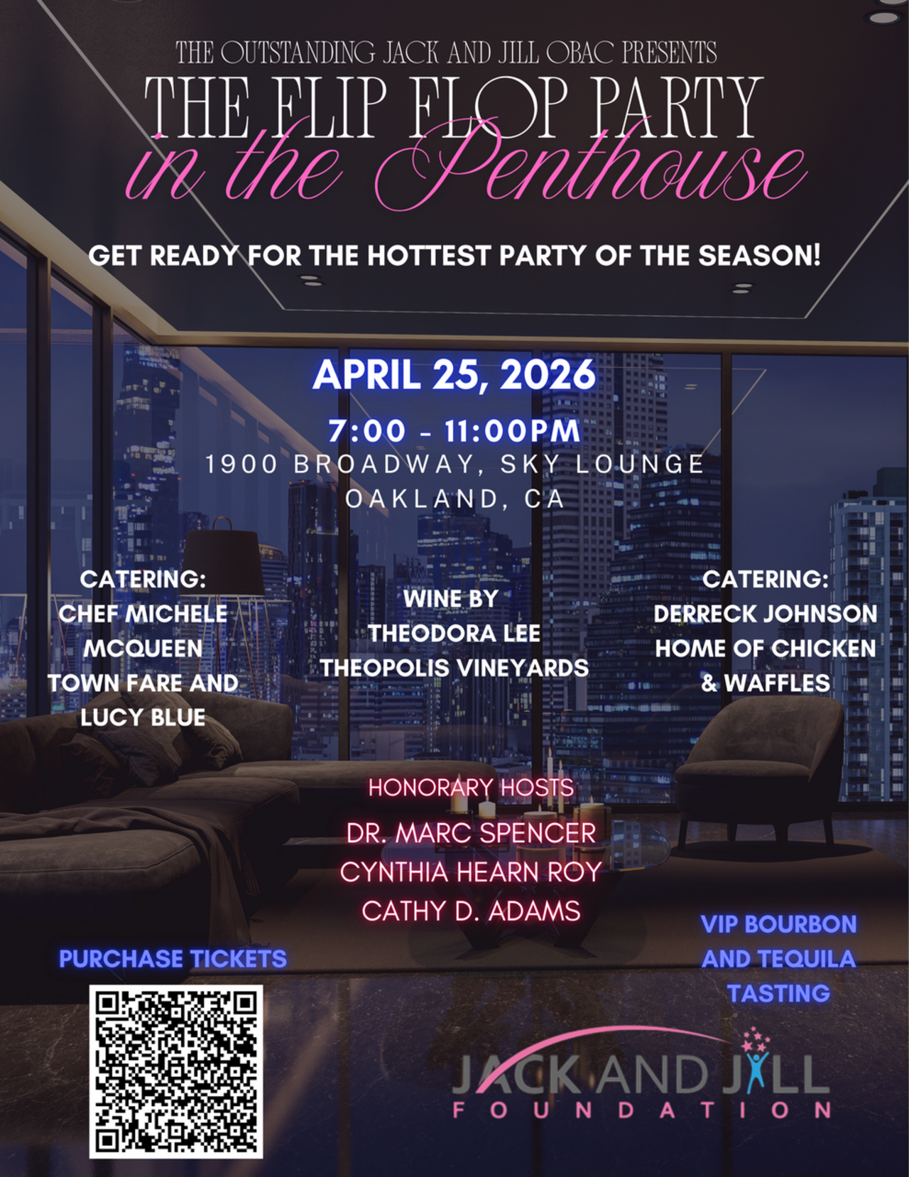 The Oakland Bay Area Chapter Presents: The Flip Flop Party in the Penthouse logo