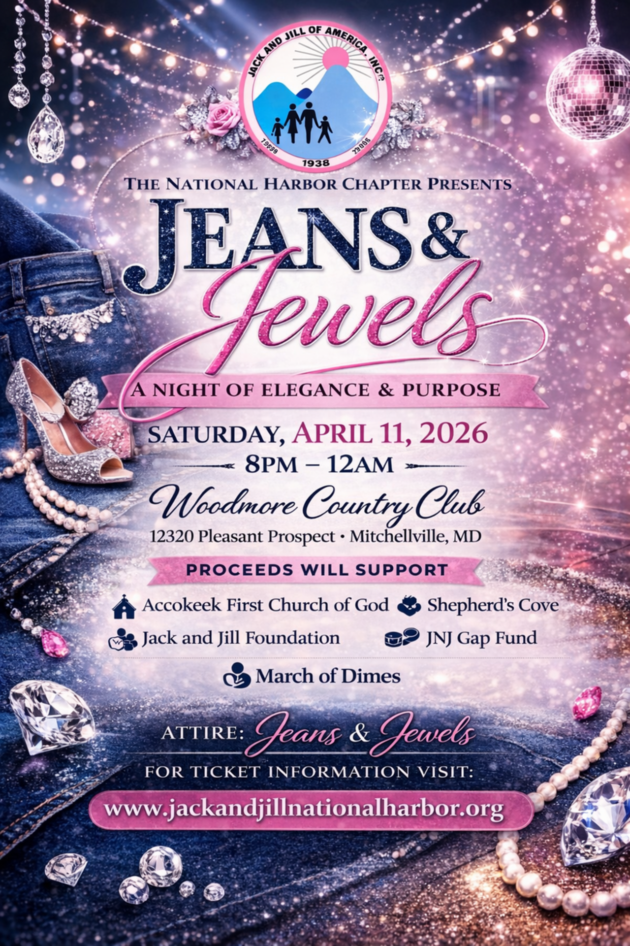 2026 Jeans and Jewels Affair logo
