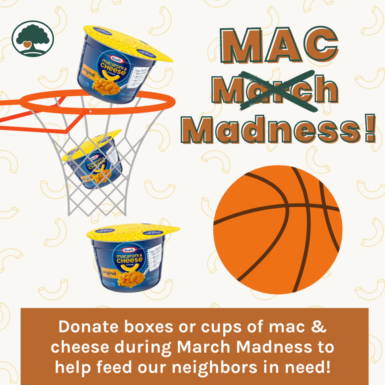 Join Harvest Hope for Mac Madness 2026 logo