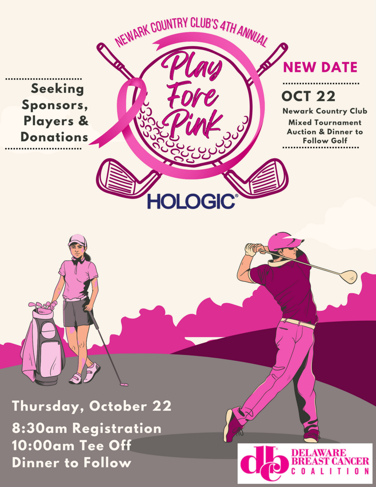 Play Fore Pink 2026 logo