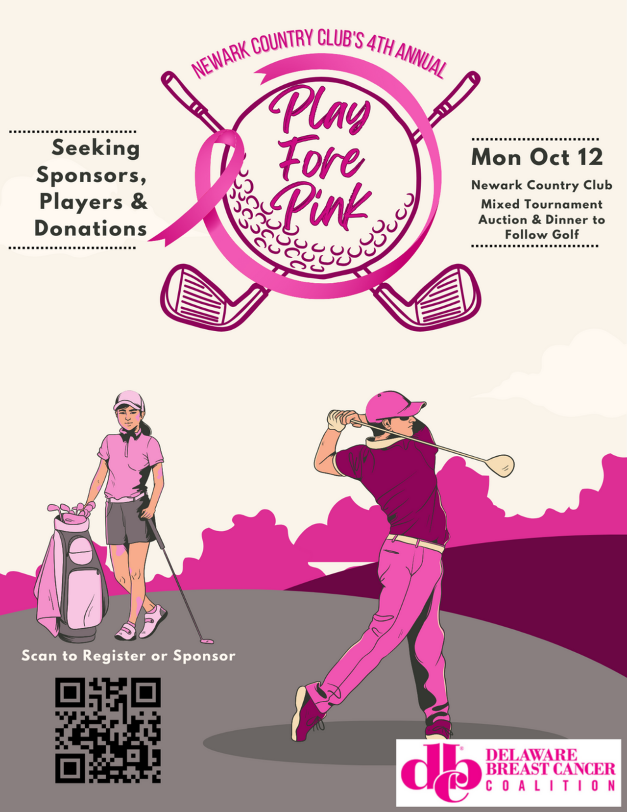 Play Fore Pink 2026 logo
