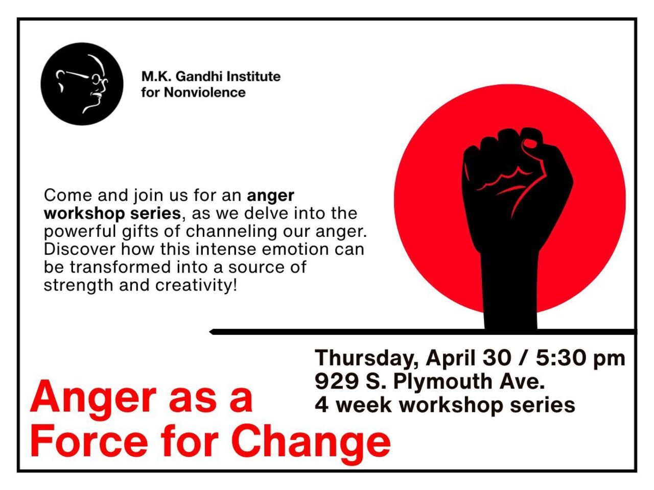 Anger as a Force for Change logo