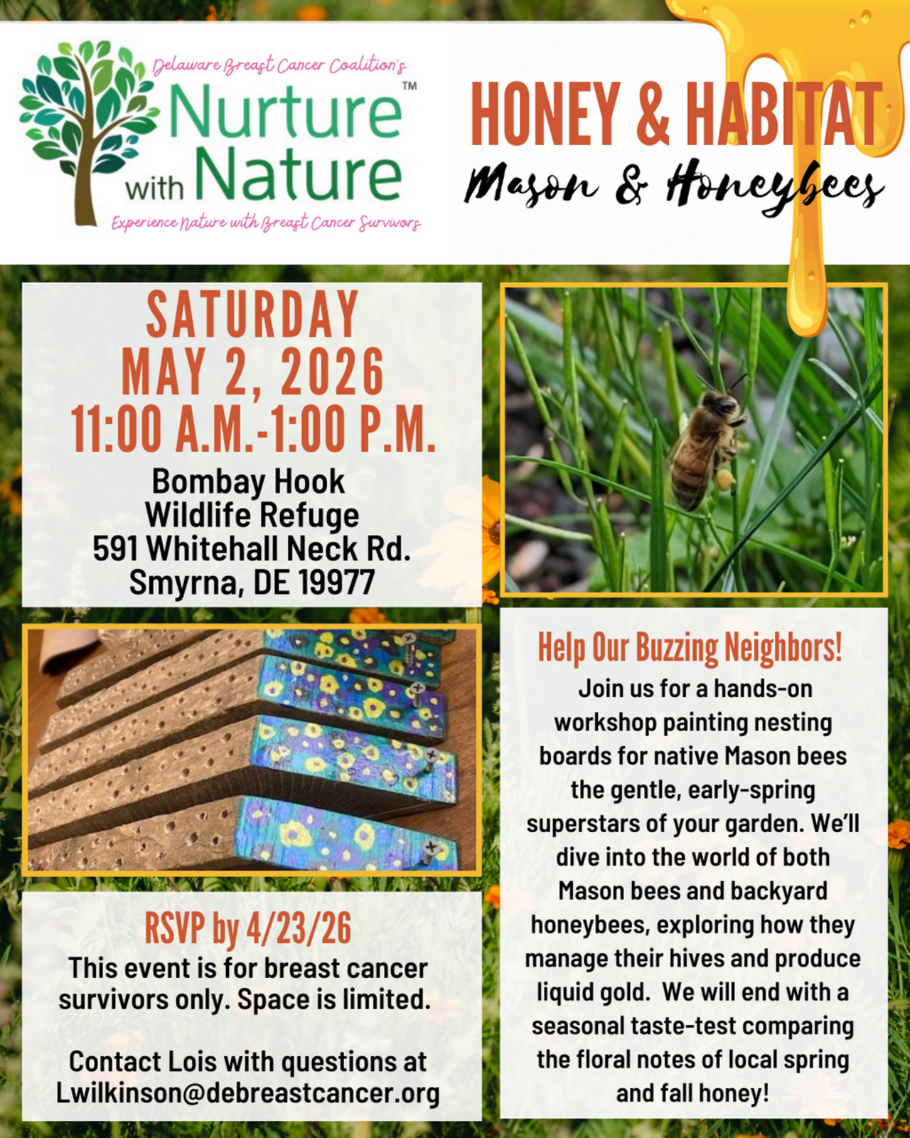 NWN Mason and Honeybees logo