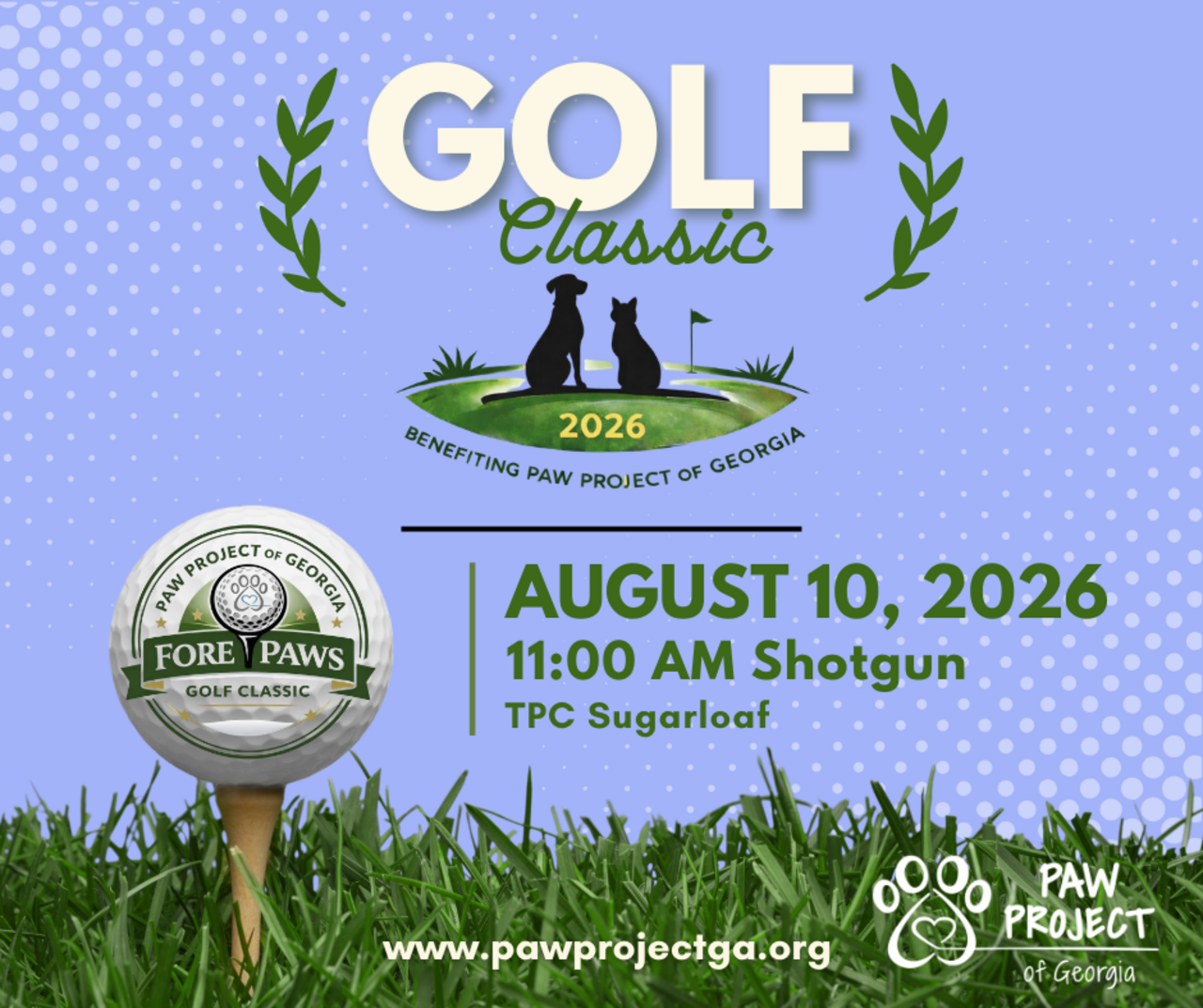 Fore Paws Golf Classic logo