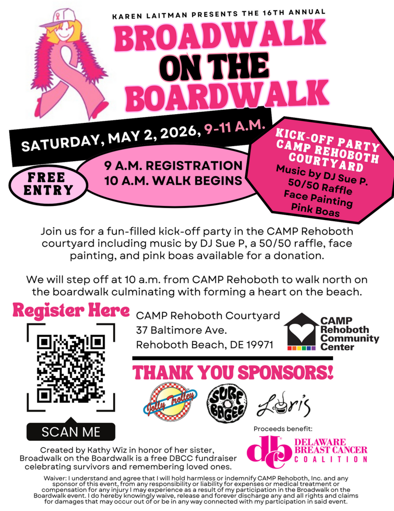 2026 Broadwalk on the Boardwalk logo