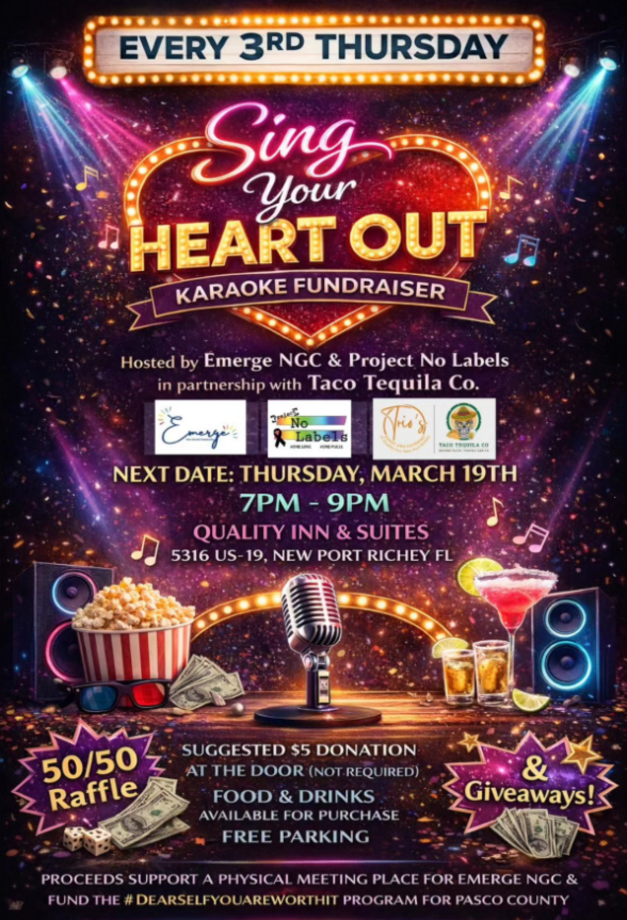 Florida - Sing Your Heart Out Karaoke logo