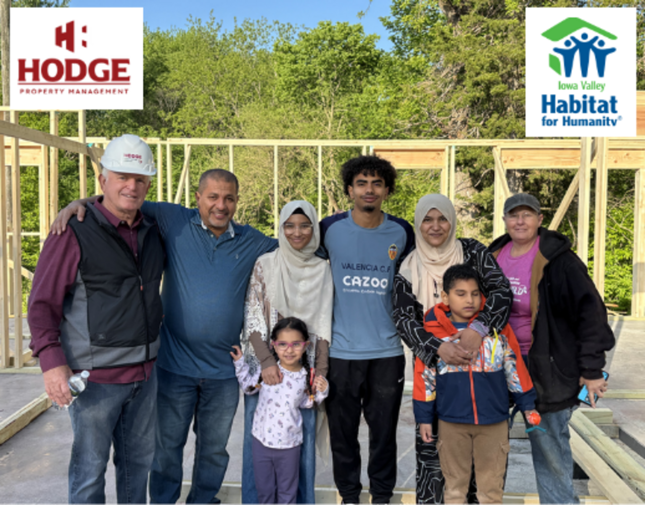 Hodge & Habitat Build logo