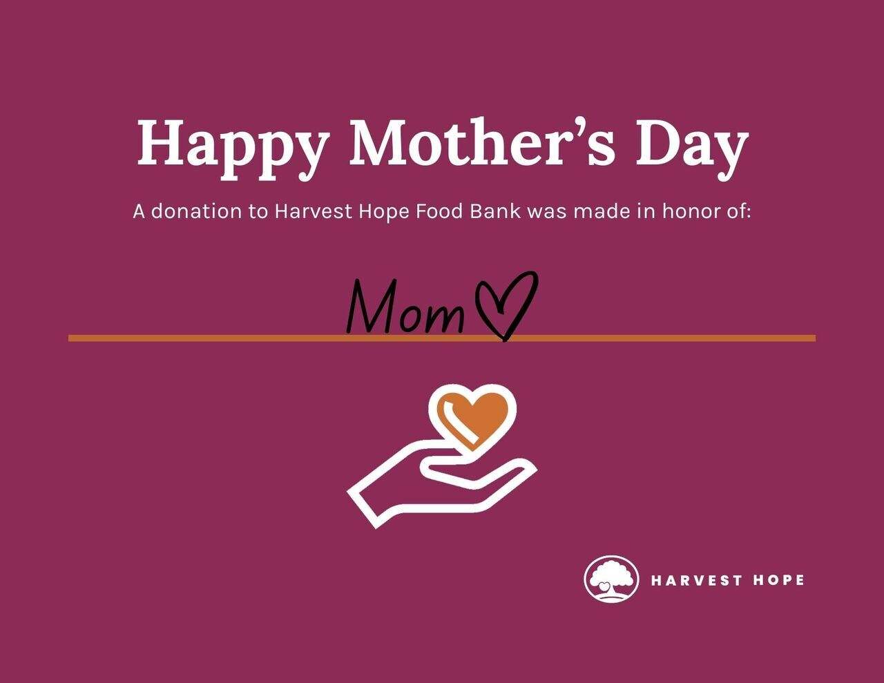 Mother's Day 2026 logo