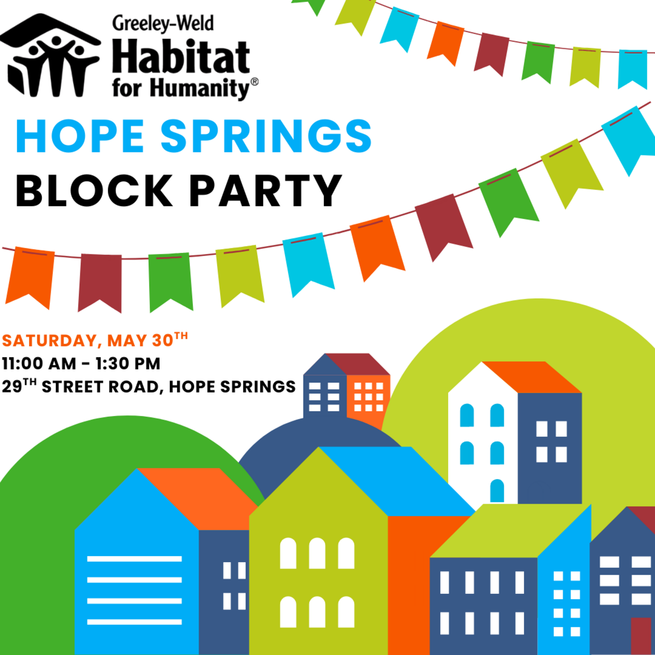 Hope Spring Block Party logo