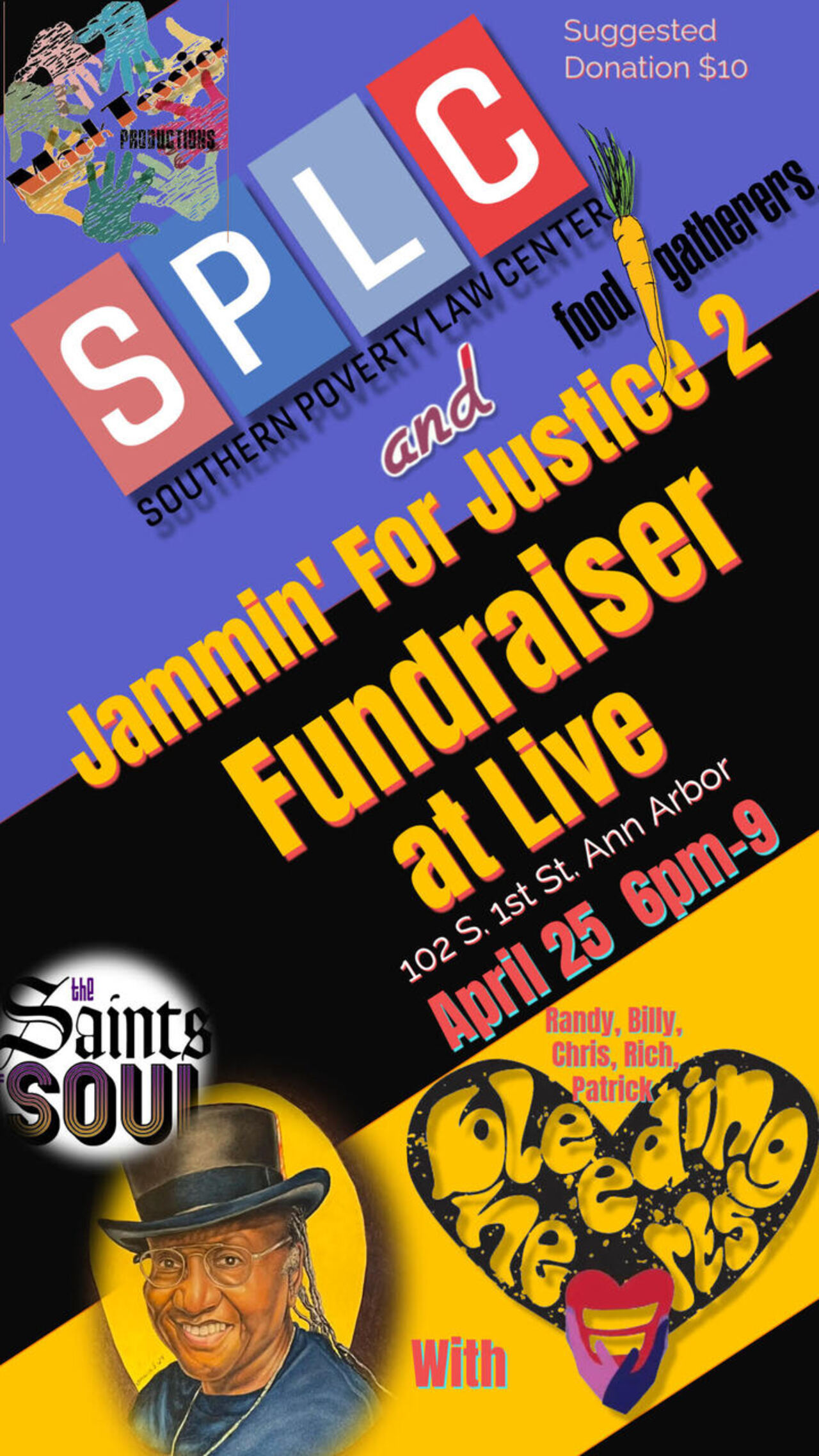 Jammin' For Justice 2 Fundraiser logo