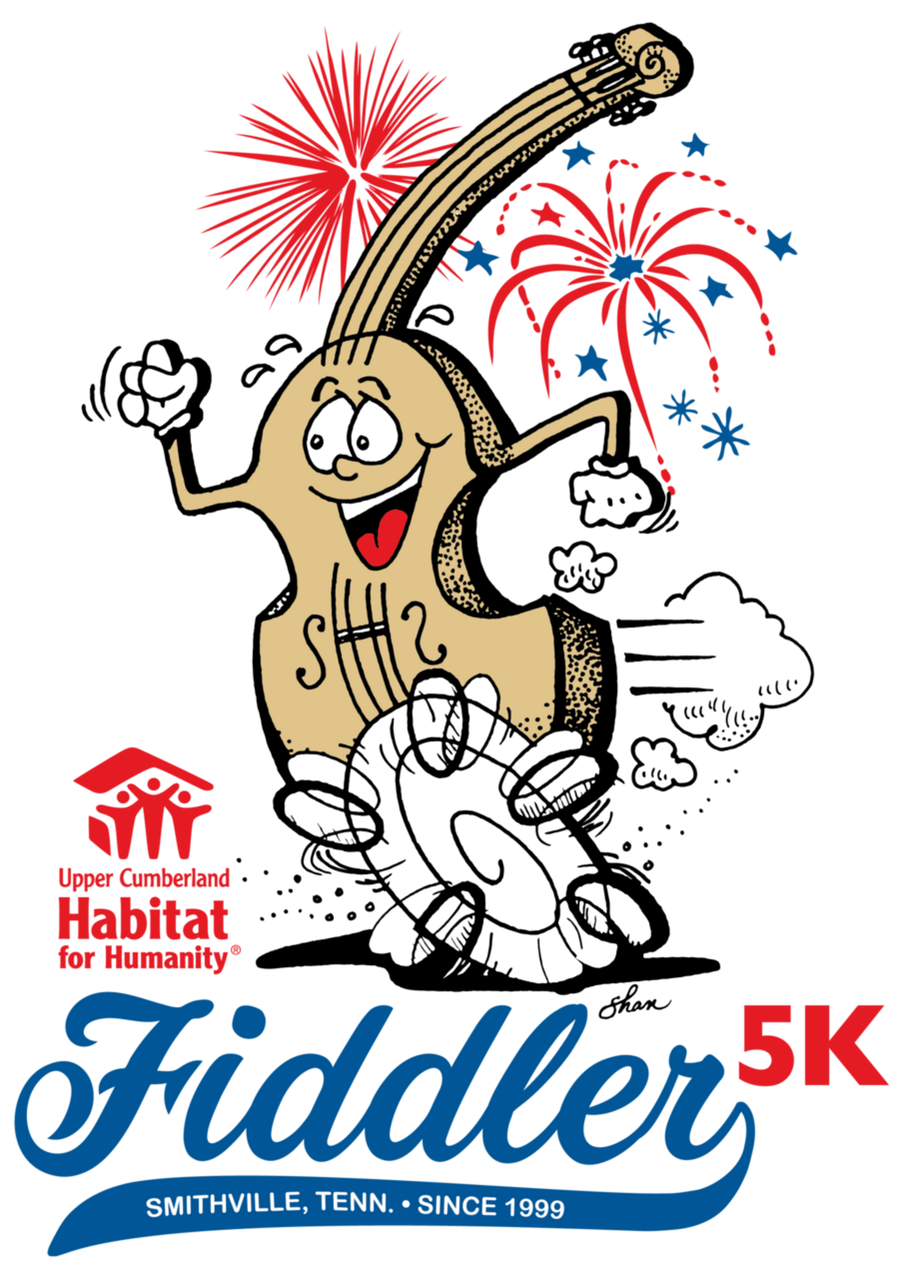 2026 Fiddler 5K and 1-Mile Fun Run logo