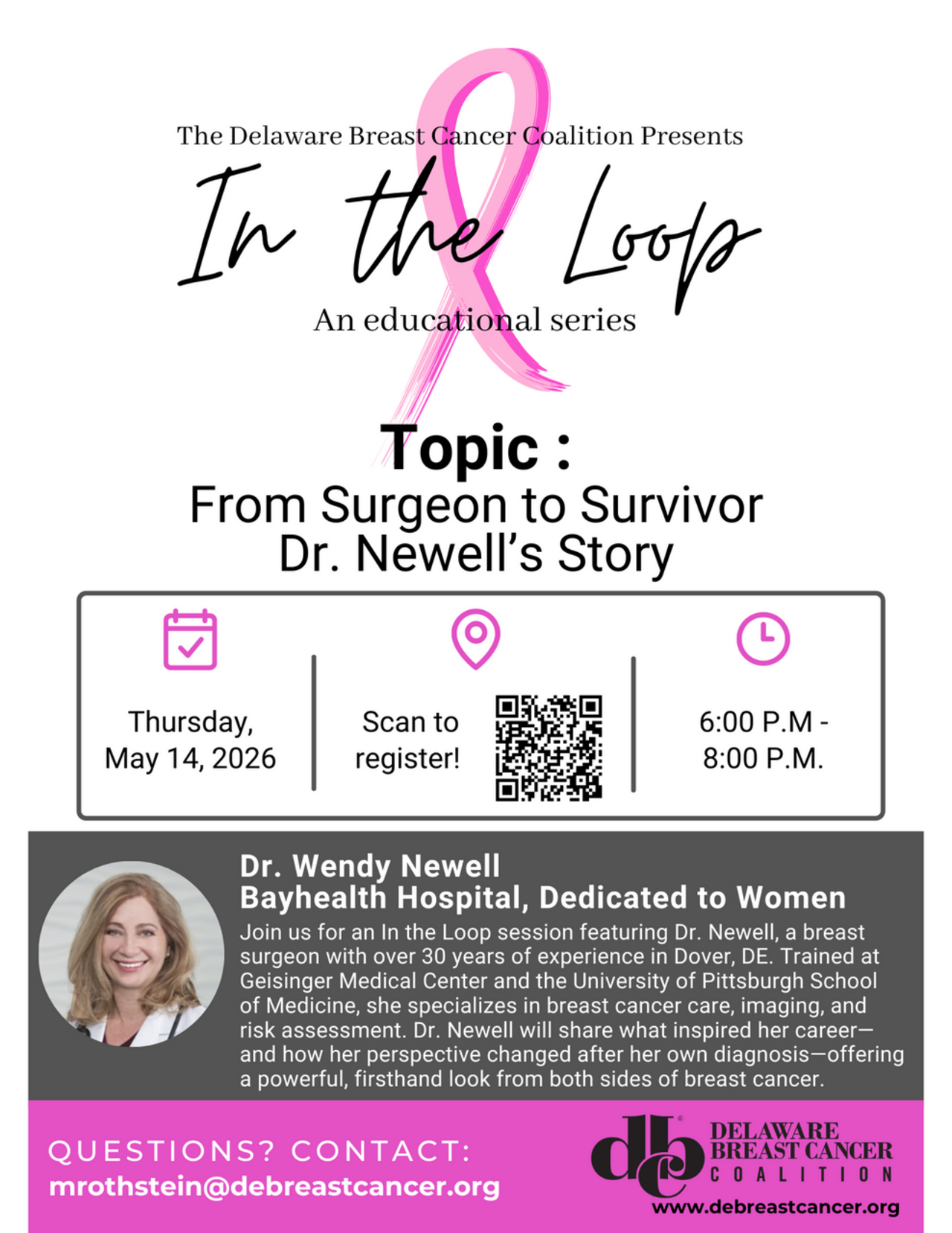In the Loop: From Surgeon to Survivor - Dr. Newell’s Story logo