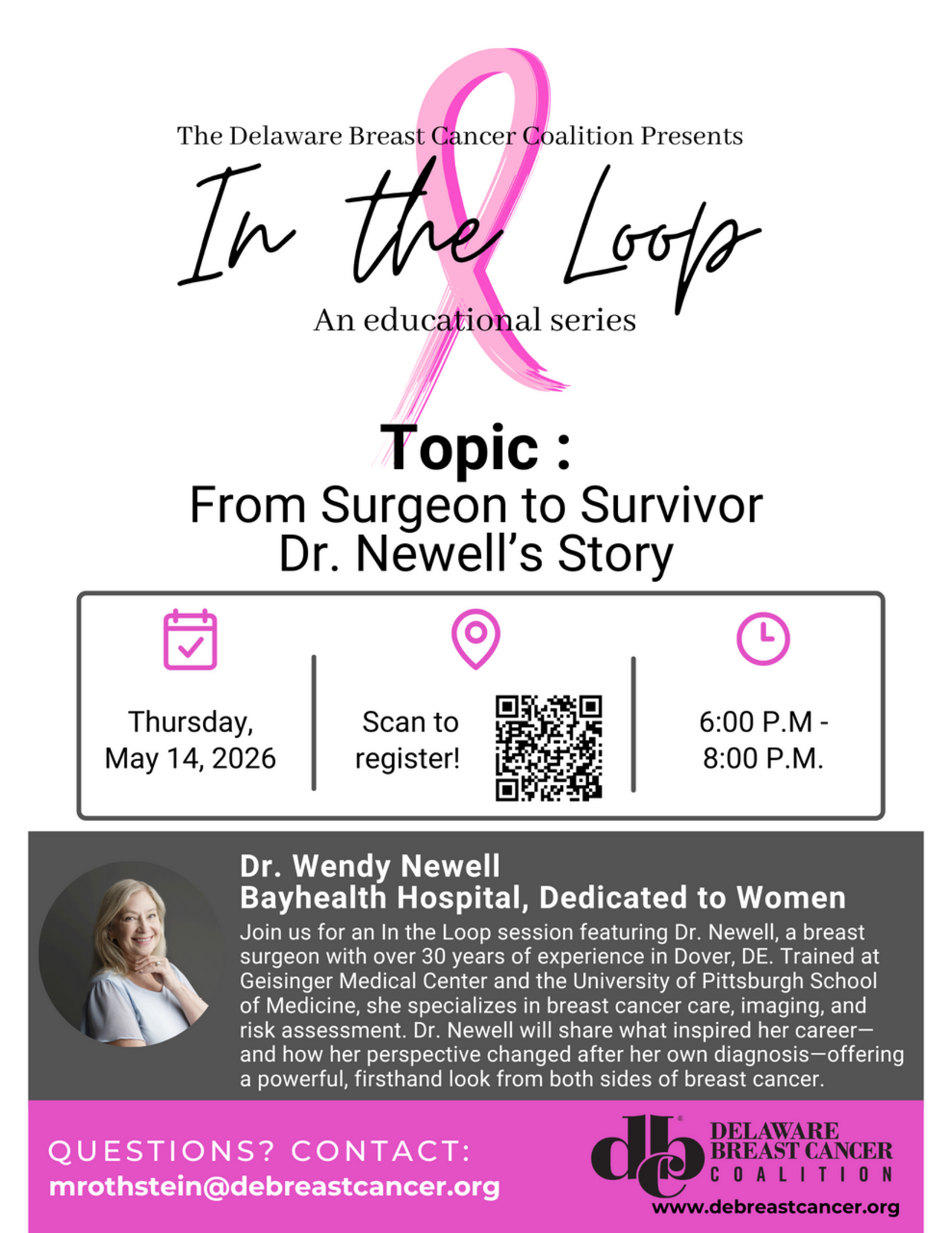 In the Loop: From Surgeon to Survivor - Dr. Newell’s Story logo
