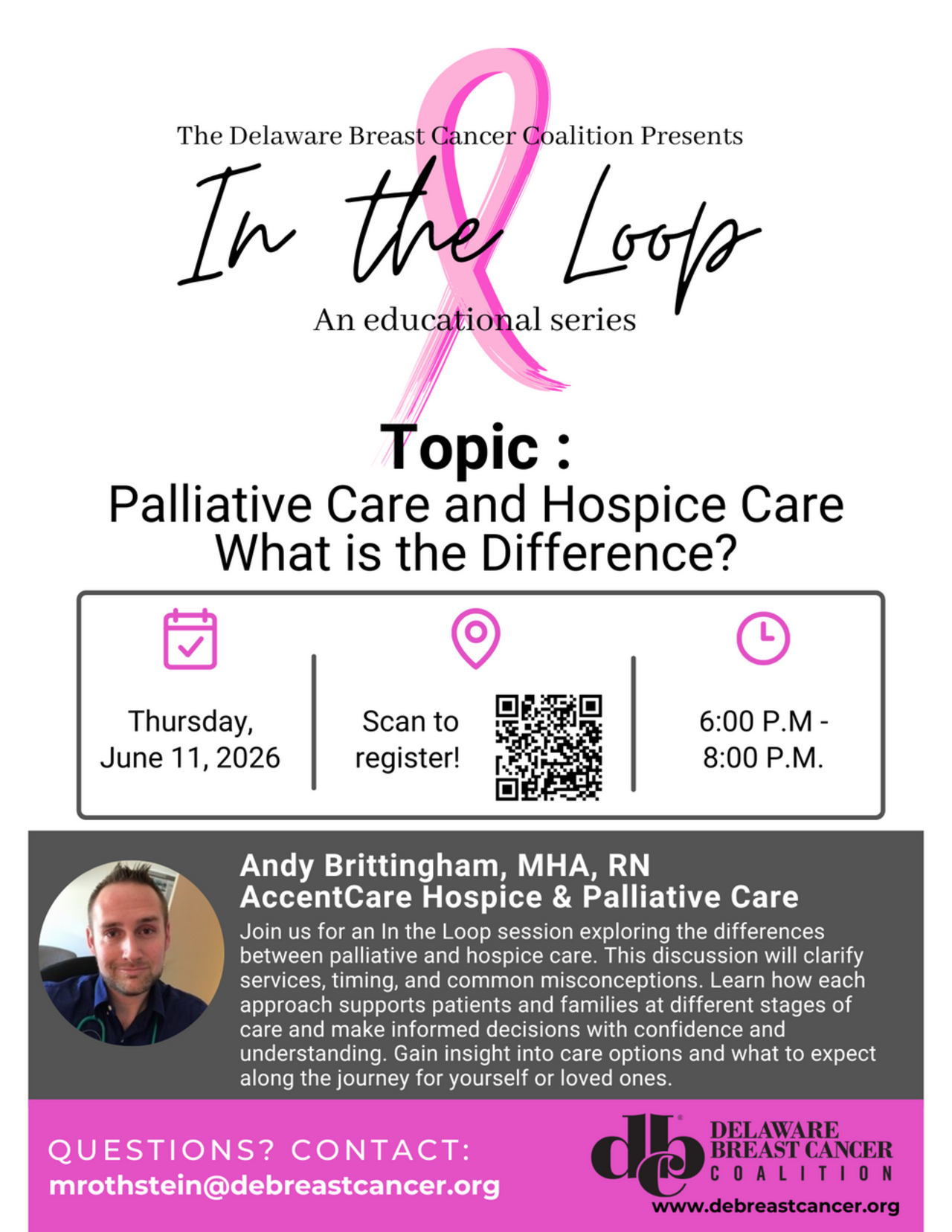In the Loop: Palliative Care and Hospice Care - What is the Difference? logo