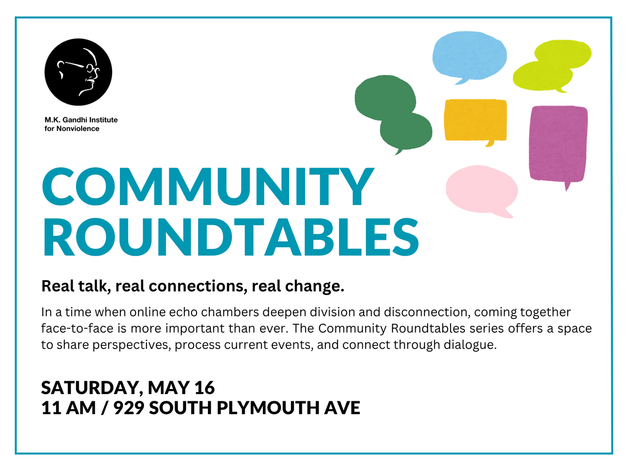 May Community Roundtable logo