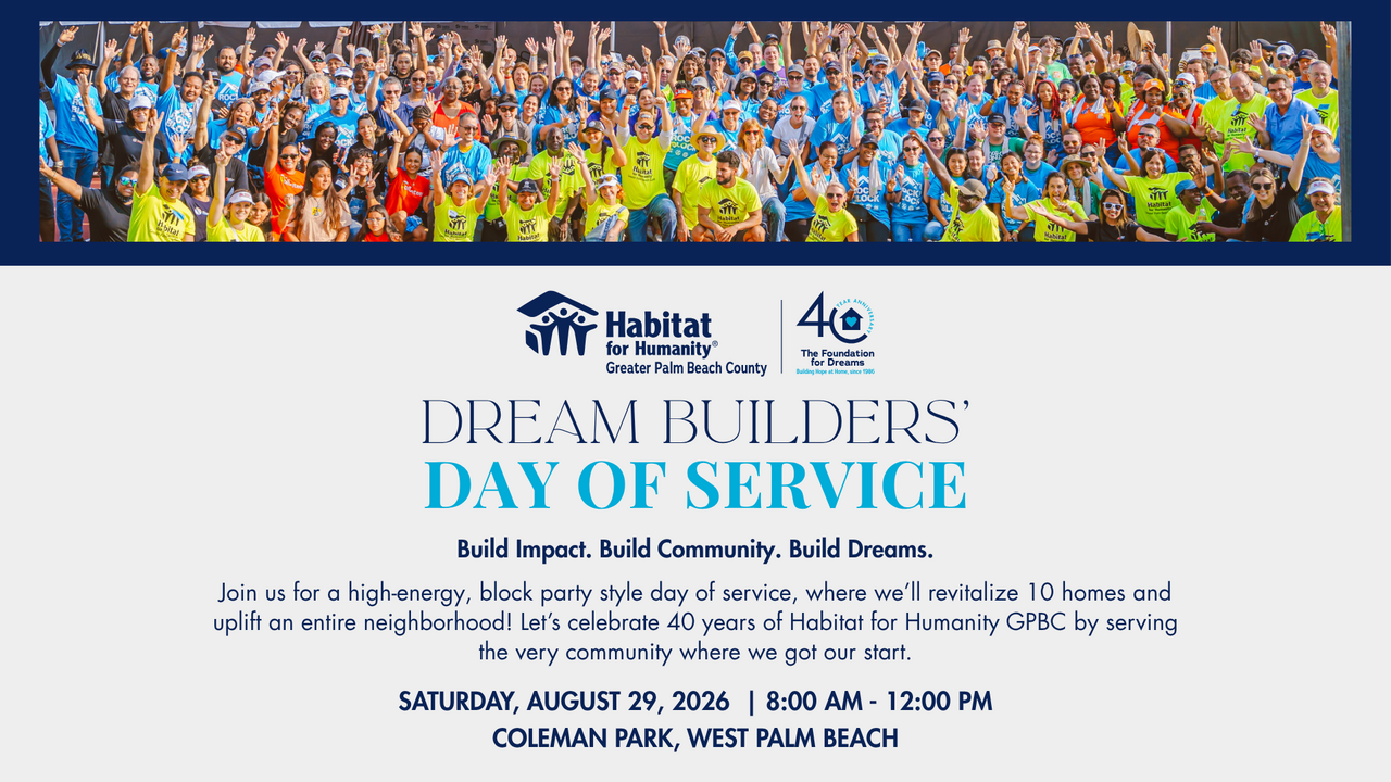 Dream Builders' Day of Service logo