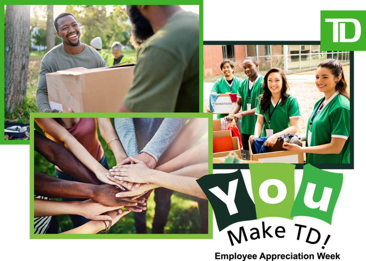 Banking on Hope: TD Bank Virtual Food Drive logo