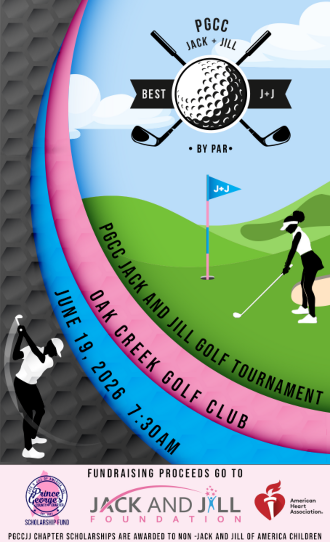 PGCCJJ Golf & Tennis Tournament logo