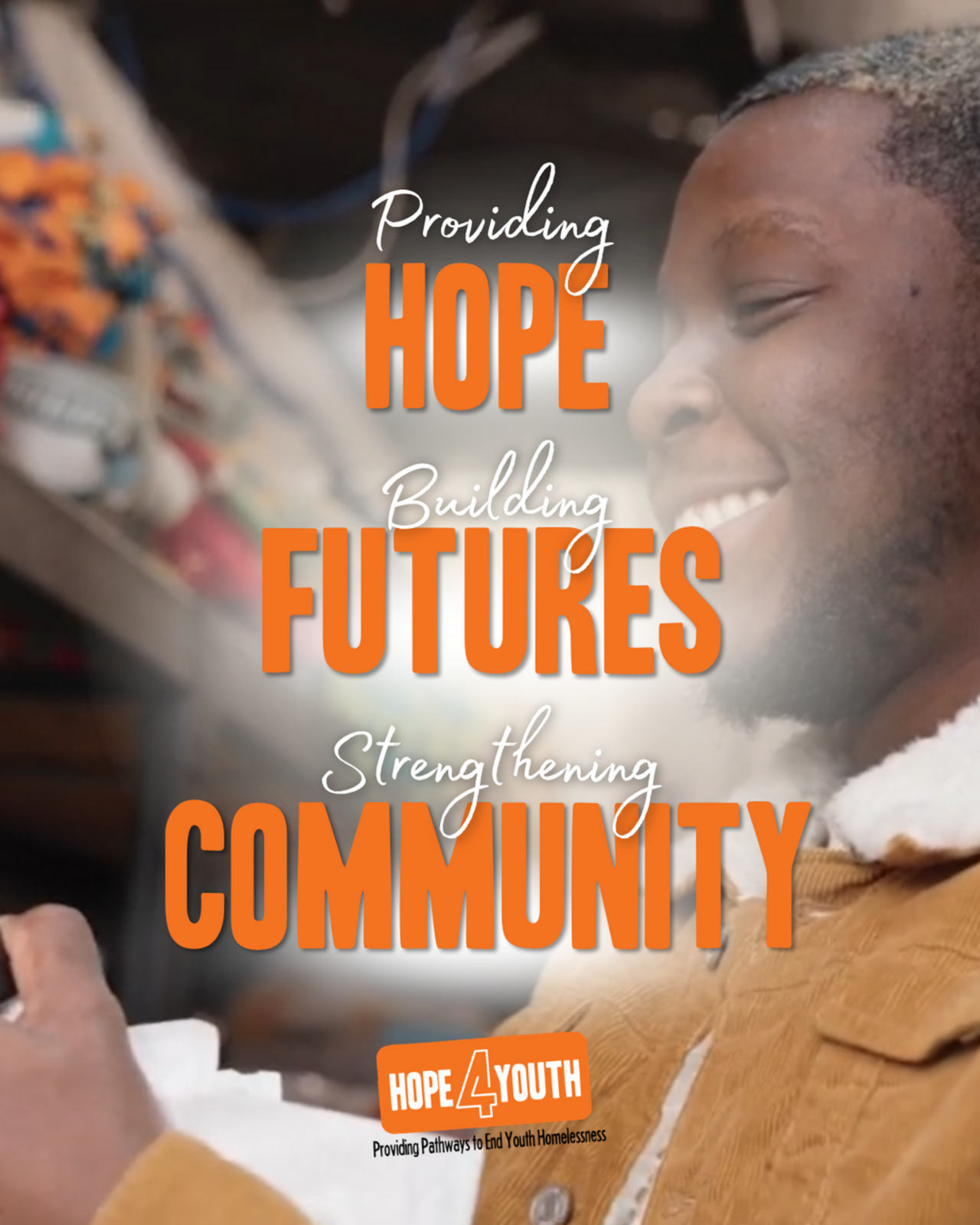 Providing HOPE, Building Futures, Strengthening our Community! logo